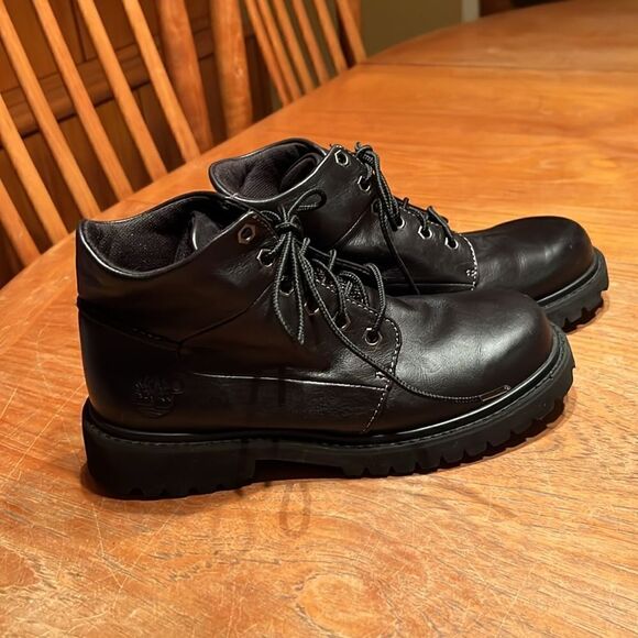 Timberland Black Ankle Boots - Picture 3 of 12